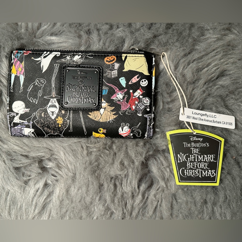 Loungfly Disney Nightmare Before Christmas Bifold Wallet